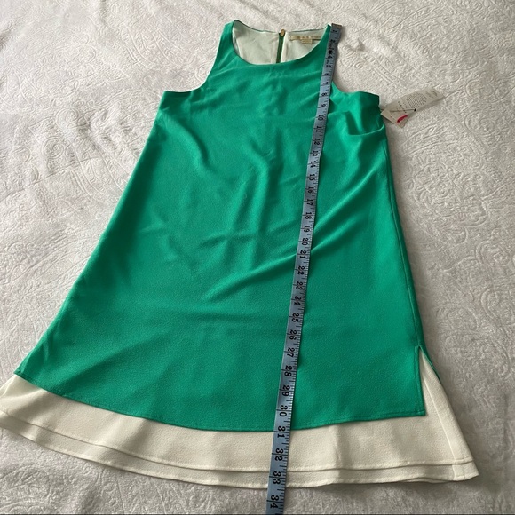 NWT Cooper & Ella Green +White Dress - Picture 7 of 9